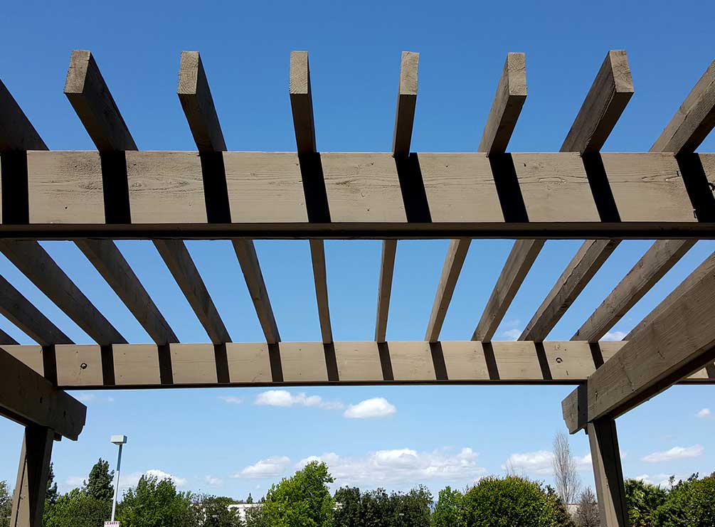 NOV - Guest Blog - Gutter Helmet - Outdoor Shade - Scoopo on Pergolas, Gazebos, Awnings