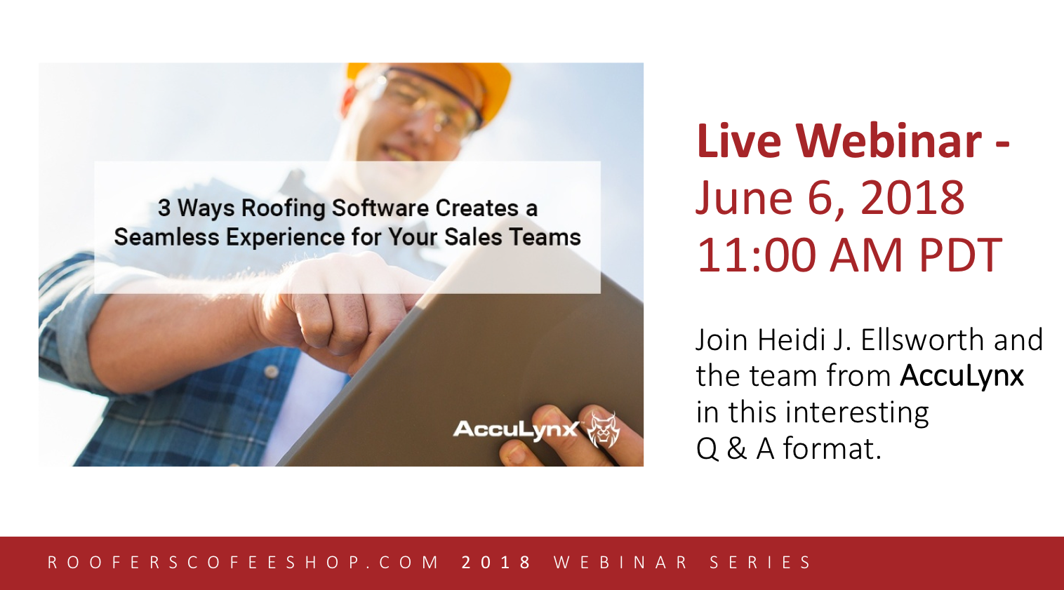 Acculynx - Webinar