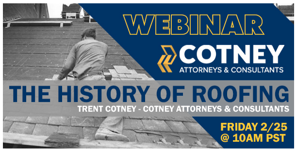 Cotney - the history of roofing