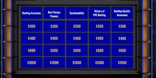 S-5! Roofing Jeopardy