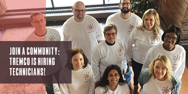 Join a community: Tremco is hiring technicians!