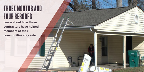 Three months and four reroofs