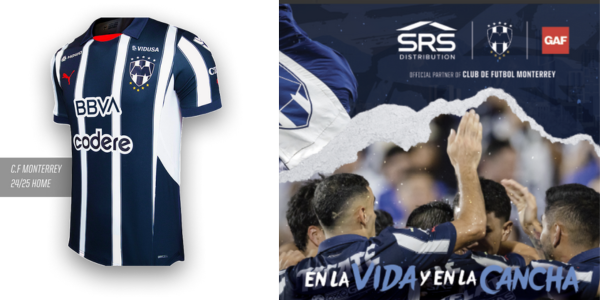 SRS Distribution x C.F. Monterrey: Un equipo ganador dentro y fuera de la cancha