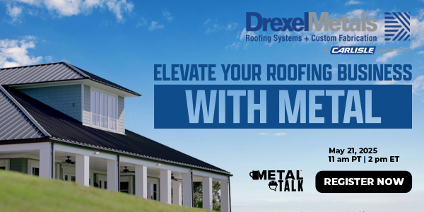 Unlock growth in metal roofing