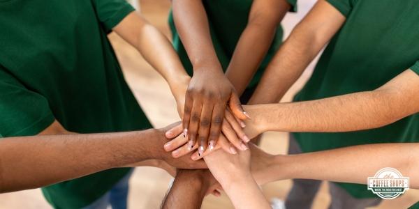 ATAS employees construct shelters for Flint Hill Farm in volunteer initiative