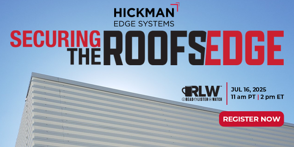 Hickman-Edge RLW - Securing the Roof’s Edge