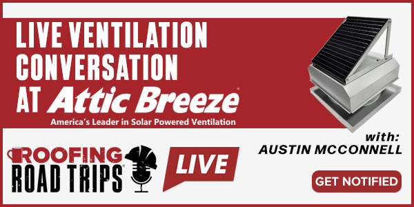 LIVE On Location Ventilation Conversation with Attic Breeze