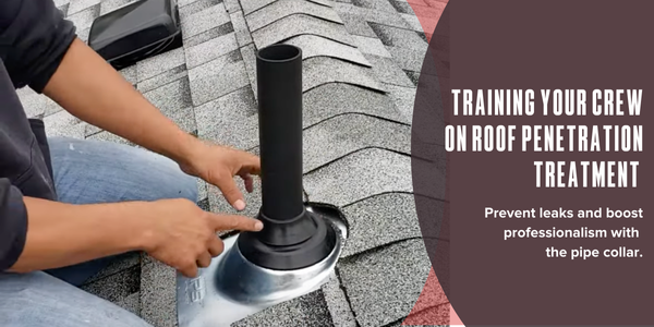 Training your crew on roof penetration treatment
