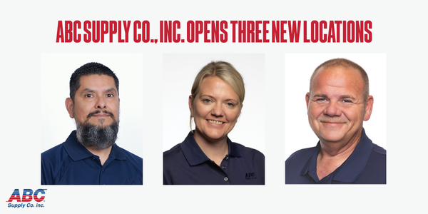 ABC Supply - 3 new locations PR