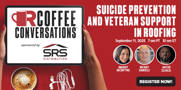 Coffee Conversations - Suicide Prevention and Veteran Support in Roofing