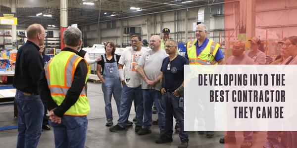 Developing into the best contractor they can be