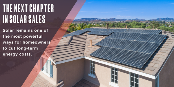 The next chapter in solar sales