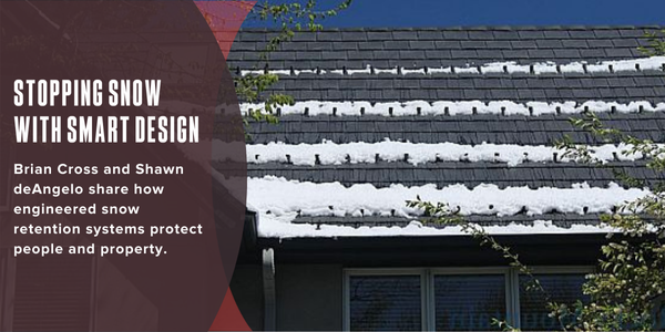 Stopping snow with smart design