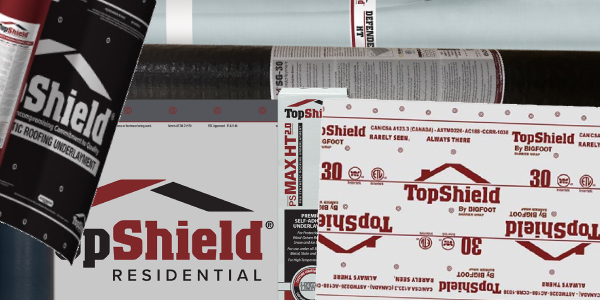 TopShield® underlayment keeps you covered and protected for the long run