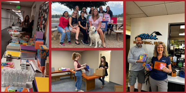 Supplies, smiles and spirit: Our first community giveback event