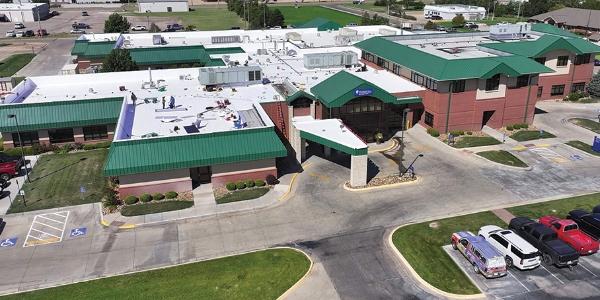 Extending a lifeline: How a Kansas trauma center got a new roof