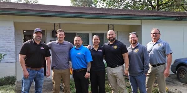 Action Roofing Services surprises Gainesville Special Forces servicemember with free roof