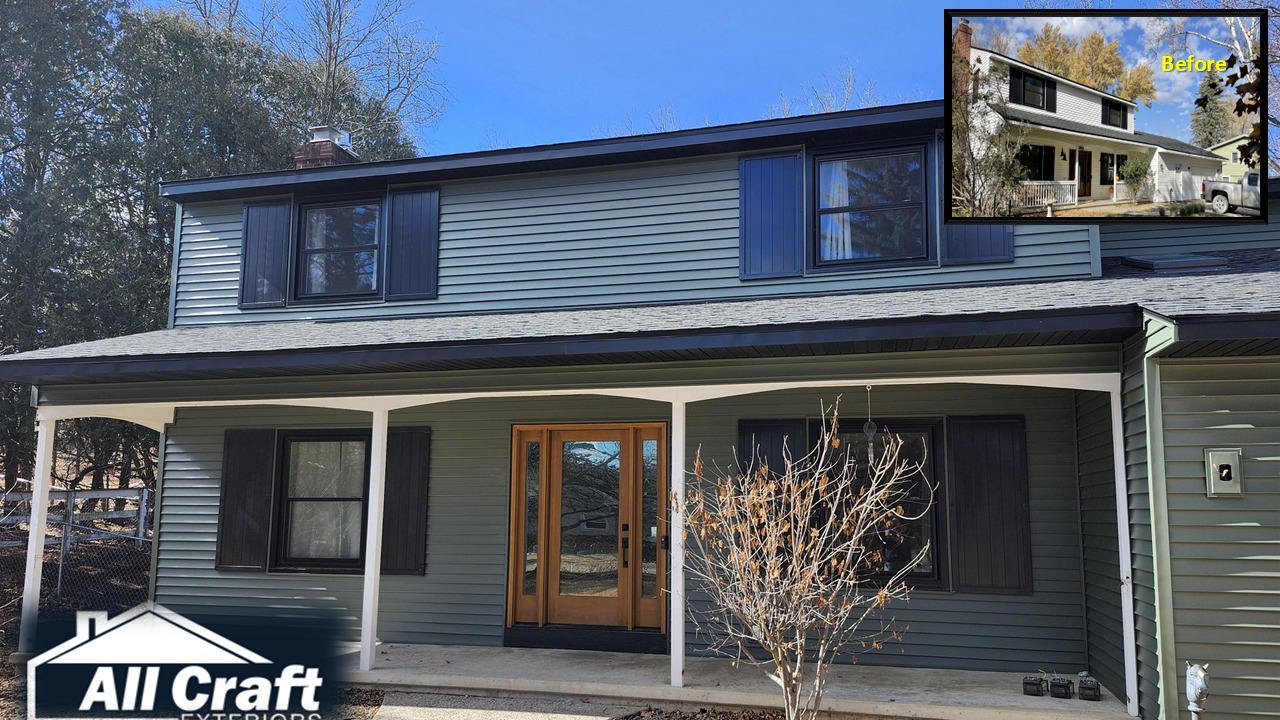 All Craft Exteriors -  Siding, Gutter and Roofing Project