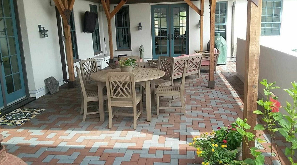 Aspire Pavers - Waterwheel, Redwood
