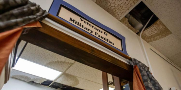 Local roofers team up to restore Veterans Art Center roof