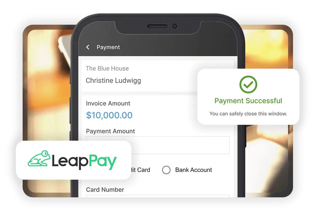 Leap - Sales Pro - Payment Screen Example