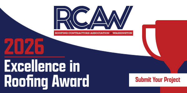 RCAW - Submit for 2026 Roofing Awards SM