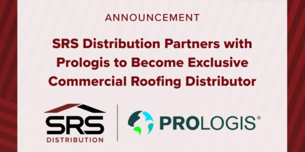 SRS Distribution partners with Prologis to become exclusive commercial roofing distributor