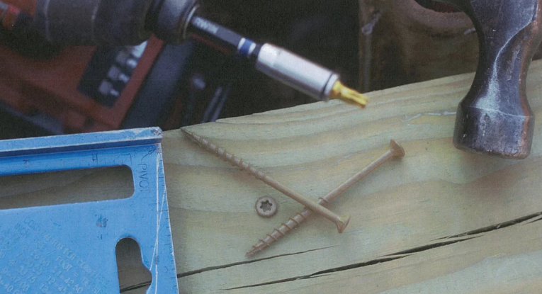 K9 Fasteners - nails on wood