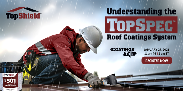 SRS/TopShield - Understanding the TopSpec Roof Coatings System 600x300