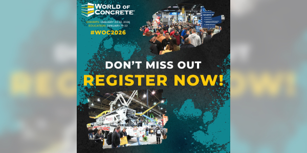 See you at World of Concrete 2026!