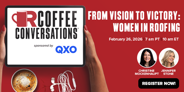 Coffee Conversations - From Vision to Victory: Women in Roofing