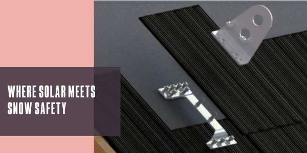 Where solar meets snow safety