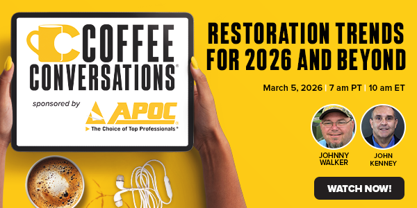 APOC - Restoration Trends for 2026 and Beyond Coffee Convo (On Demand)