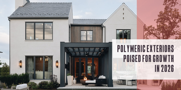 Polymeric exteriors poised for growth in 2026