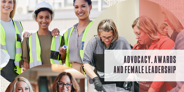 Advocacy, awards and female leadership