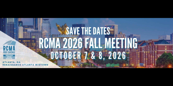 RCMA - Fall meeting