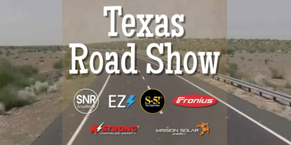 S-5! Texas solar installers: Don’t miss the S-5! Road Show this March
