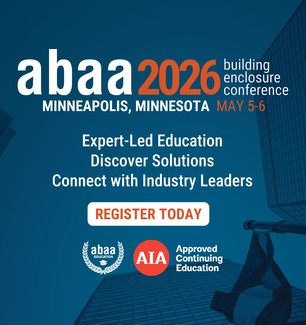 ABAA -  Ad - ABAA Building Enclosure Conference 2026