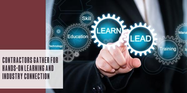 Contractors gather for hands-on learning and industry connection