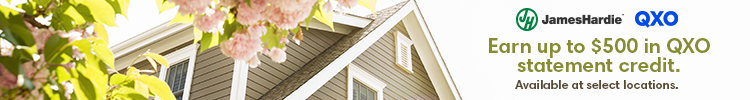 QXO - Banner Ad -  Enjoy Spring Savings with QXO and James Hardie