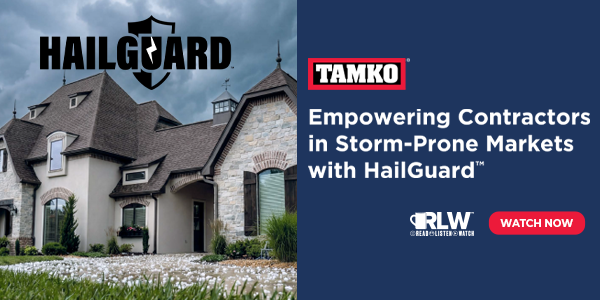 Tamko - Empowering Contractors in Storm-prone Markets With HailGuard™ RLW 300x600 Watch