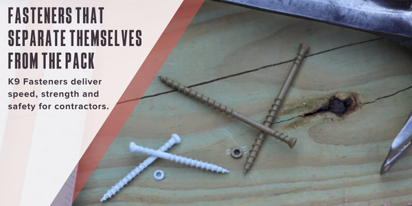 Fasteners that separate themselves from the pack