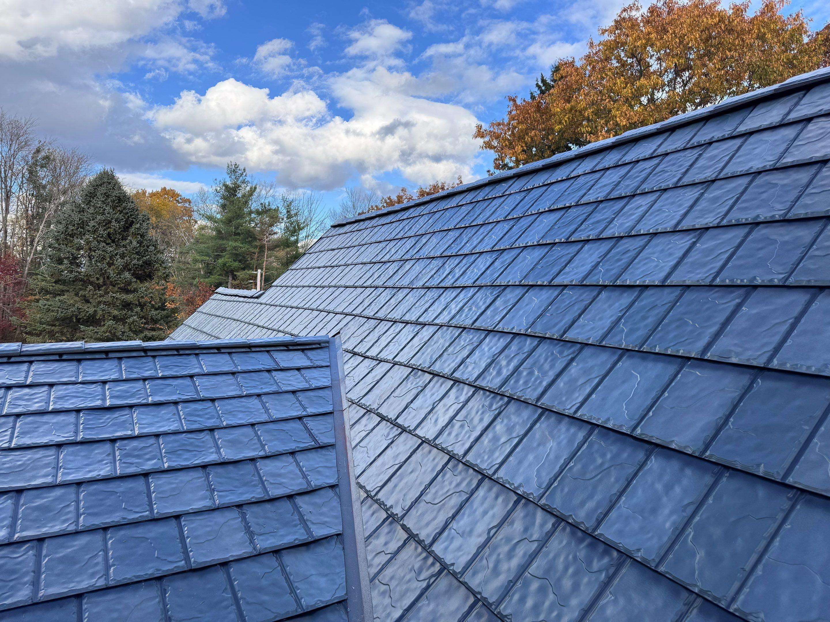 Stellar Roofing - metal shingle blend