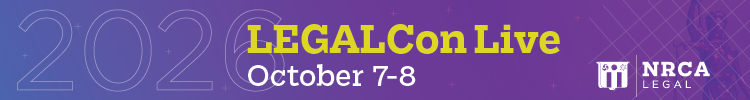 NRCA LegalCON 2026 Banner