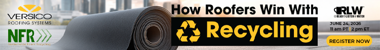 Versico - RLW - Recycling - Banner - Register