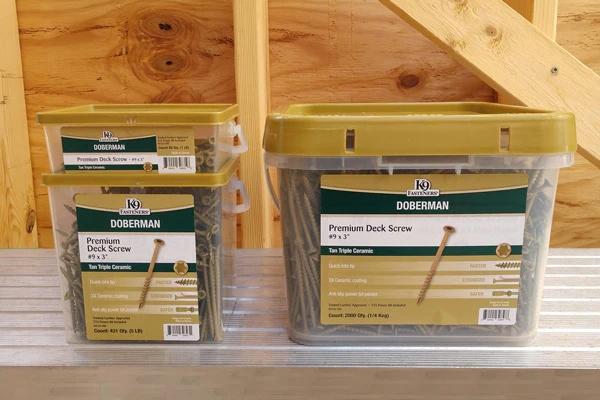 K9 - Doberman deck screw pack