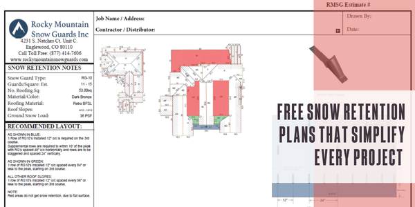 Free snow retention plans that simplify every project