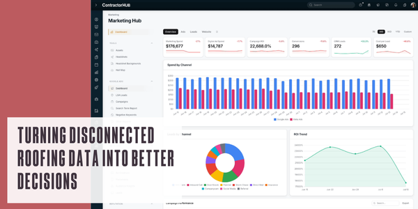 Turning disconnected roofing data into better decisions
