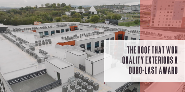 The roof that won Quality Exteriors a Duro-Last award