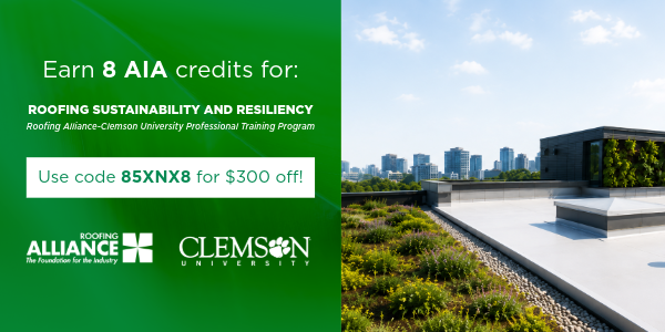 Roofing Alliance - Sustainability and Resiliency